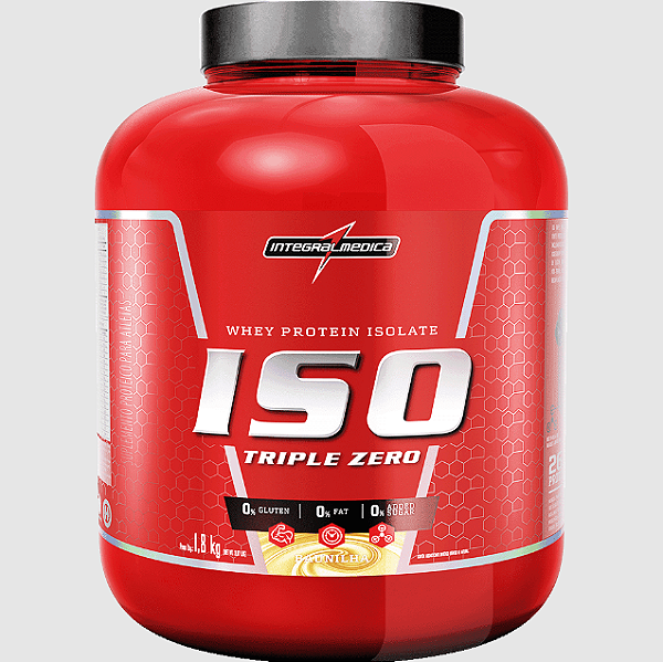 ISO TRIPLE ZERO INTEGRALMEDICA POTE 1.8KG SABOR BAUNILHA