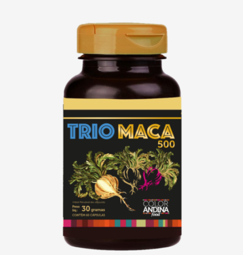 TRIO MACA COLOR ANDINA 60CAPS