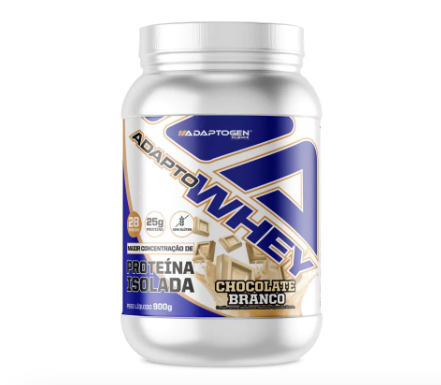 ADAPTO WHEY ADAPTOGEN POTE 900G SABOR WHIT CHOCOLATE