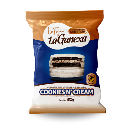 LA FAJOR LA GANEXA 50G SABOR COOOKIES & CREAM