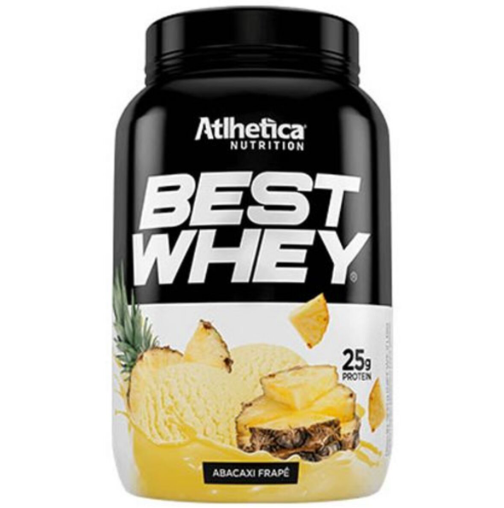 BEST WHEY ATLHETICA POTE 900G SABOR ABACAXI FRAPE
