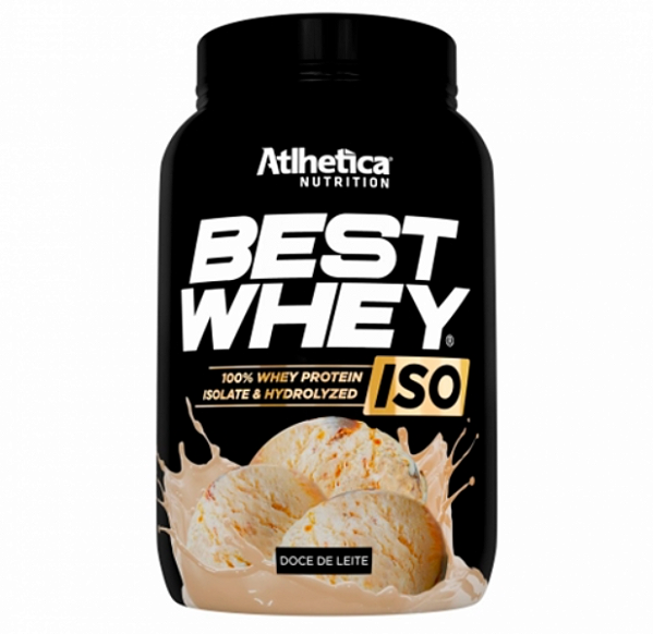 BEST ISO ATLHETICA POTE 900G SABOR DOCE DE LEITE
