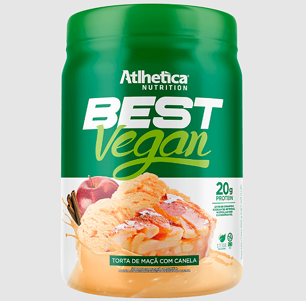 BEST VEGAN ATLHETICA NUTRITION POTE 500G SABOR MACA COM CANELA