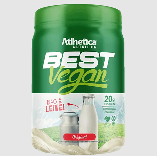 BEST VEGAN ATLHETICA NUTRITION POTE 500G SABOR ORIGINAL
