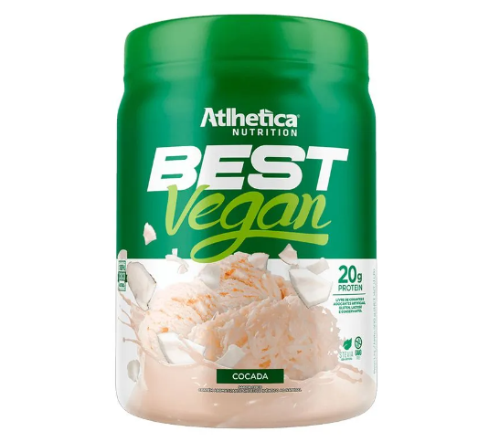 BEST VEGAN ATLHETICA NUTRITION POTE 500G SABOR COCADA