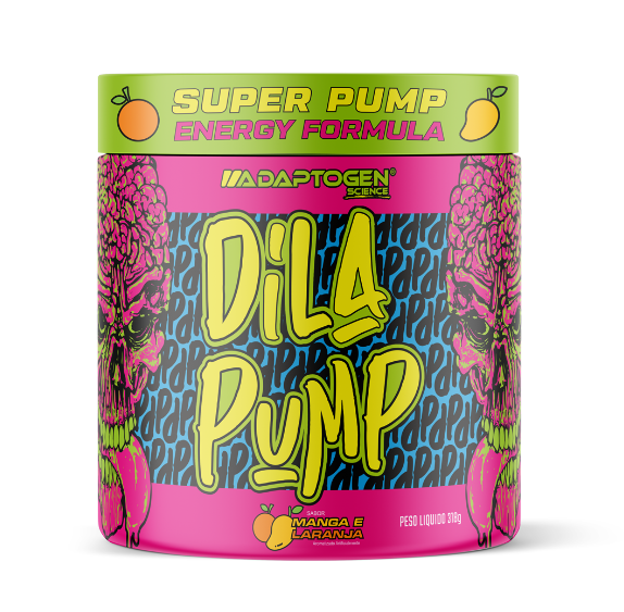 DILA PUMP ADAPTOGEN 318G SABOR MANGA E LARANJA