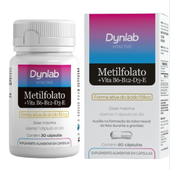 METILFOLATO - 30CAPS DYN LAB
