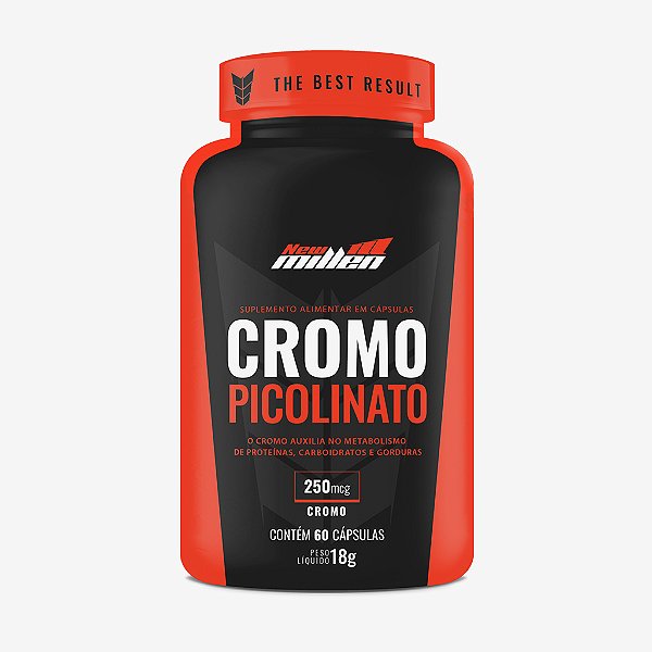 CROMO PICOLINATO NEW MILLEN 60CAPS