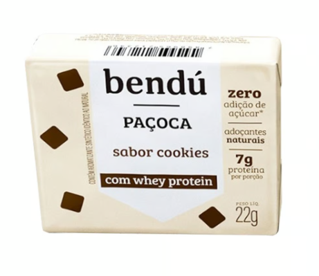 PACOCA ZERO BENDU 20G SABOR COOKIES