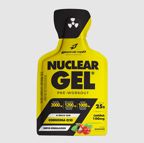 NUCLEAR RUSH GEL 25G SABOR GUARANA
