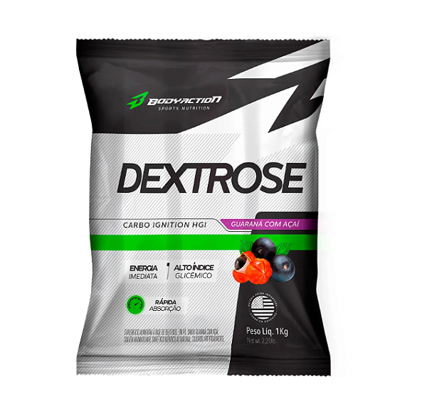 DEXTROSE BODYACTION 1KG SABOR GUARANA COM AÇAI