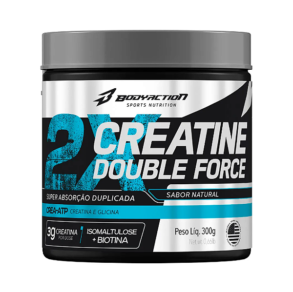 CREATINE DOUBLE FORCE BODYACTION 300G