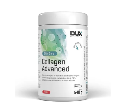 COLLAGEN ADVANCED DUX POTE 540G SABOR MACA
