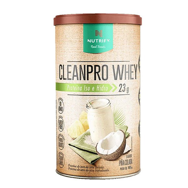 CLEANPRO WHEY 450G NUTRIFY SABOR CHOCOLATE