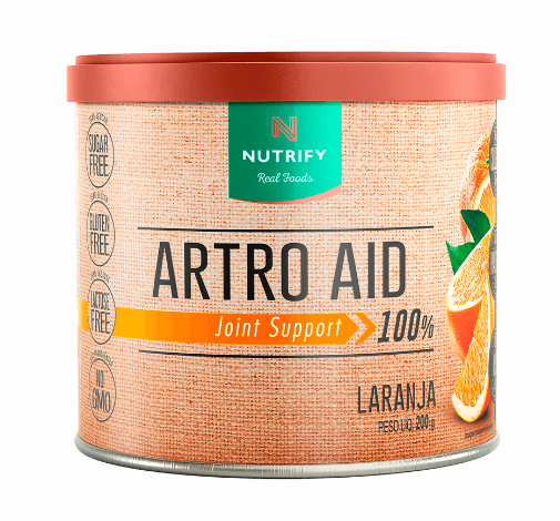 ARTRO AID 100% NUTRIFY POTE 200G SABOR LARANJA