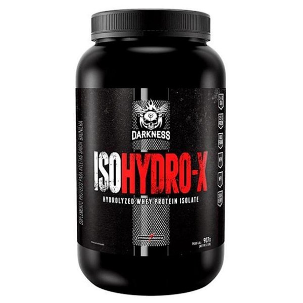 ISOHYDRO-X DARKNESS POTE 907G SABOR MORANGO