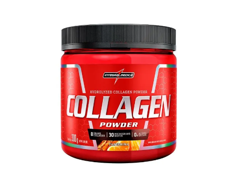 COLLAGEN POWDER INTEGRALMEDICA POTE 300G SABOR TANGERINA