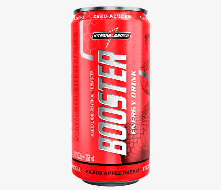 BOOSTER ENERGY DRINK INTERGRALMEDICA 269ML SABOR APPLE DREAM