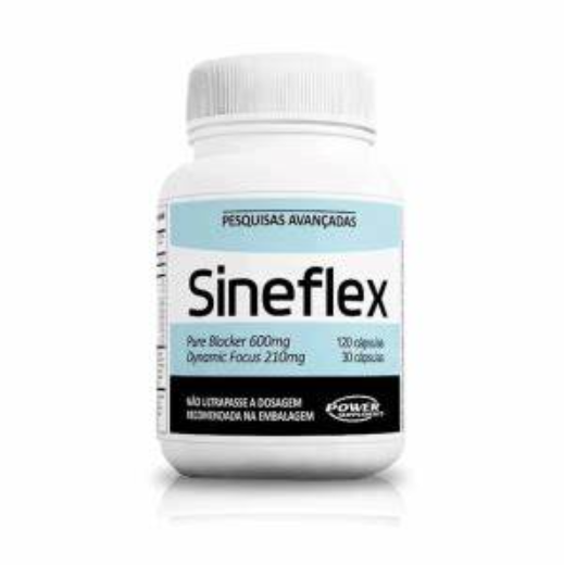 SINEFLEX POWER NUTRITION 120CAPS