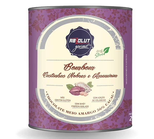 BOMBOM CASTANHA NOBRES E AMENDOIM - ABSOLUT 200G
