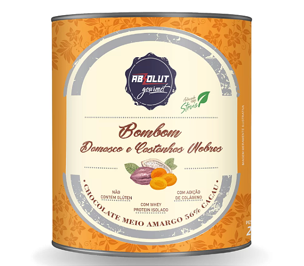 BOMBOM DAMASCO E CASTANHAS - ABSOLUT 200G