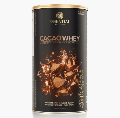 CACAO WHEY ESSENTIAL POTE 840G