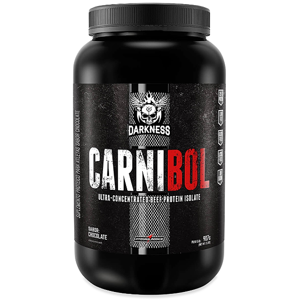 CARNIBOL DARKNESS POTE 907G SABOR CHOCOLATE