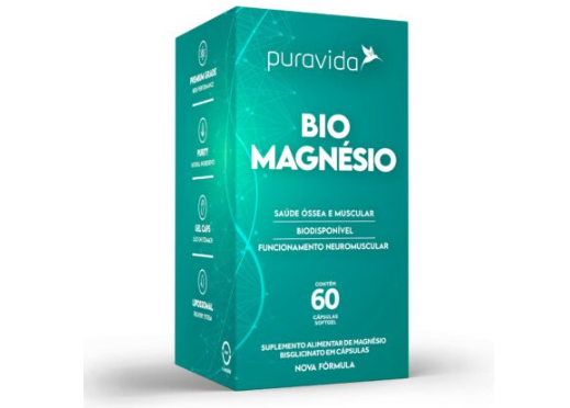 BIO MAGNESIO PURAVIDA 60CAPS