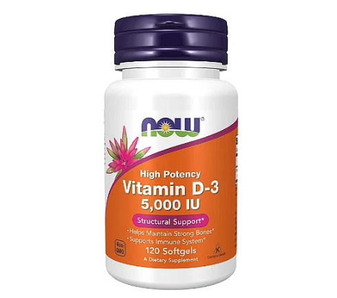 VITAMIN D-3 5000UI NOW
