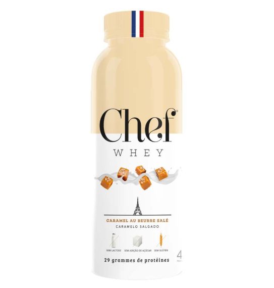 DOSE UNICA CHEF WHEY 40G SABOR CARAMELO SALGADO