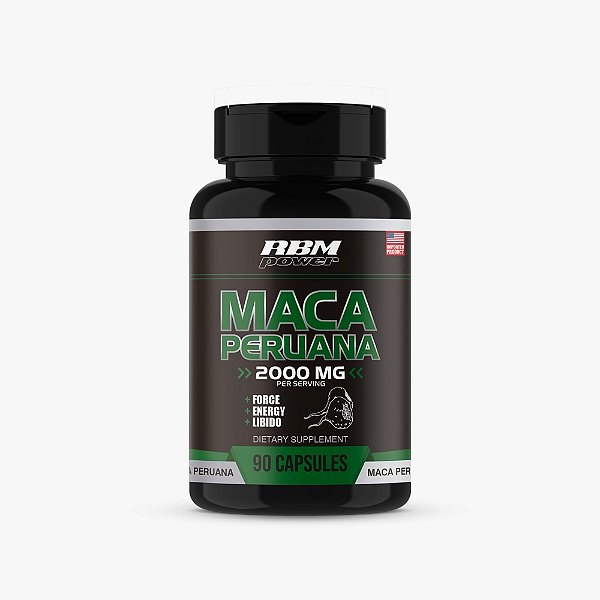 Maca Peruana 2000MG 90cps Importada