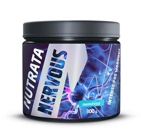 PRE TREINO NERVOUS NUTRATA 300G SABOR ENERGETICO