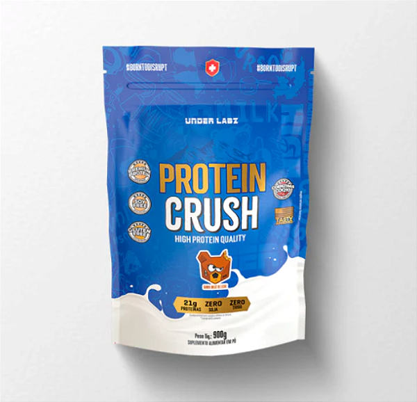 PROTEIN CRUSH UNDER LABZ REFIL 900G SABOR DULCE DE LECHE