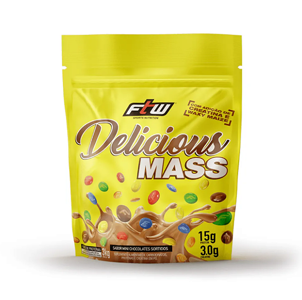DELICIOUS MASS FTW 3KG SABOR MINI CHOCOLATE SORTIDOS