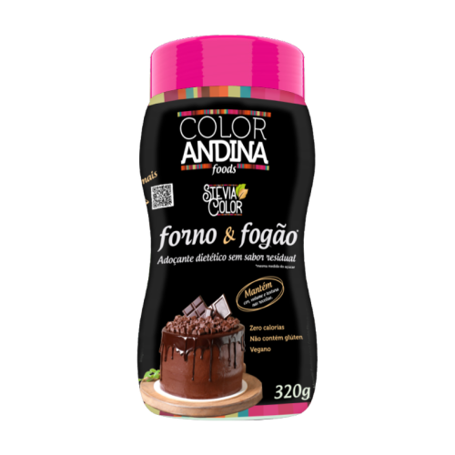 ADOCANTE CULINARIO STEVIA COLOR FORNO & FOGAO 320G