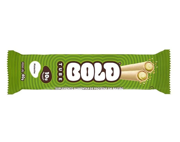 BARRA BOLD TUBE 60G SABOR PISTACHE