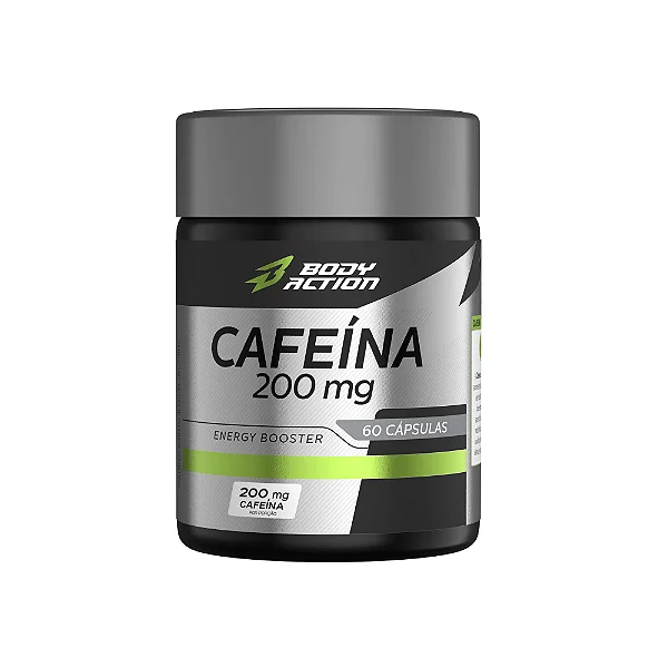 CAFEINA BODYACTION 200MG 60CAPS