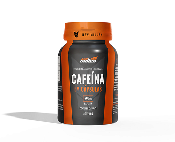 CAFEINA NEW MILLEN 200MG - 90CAPS