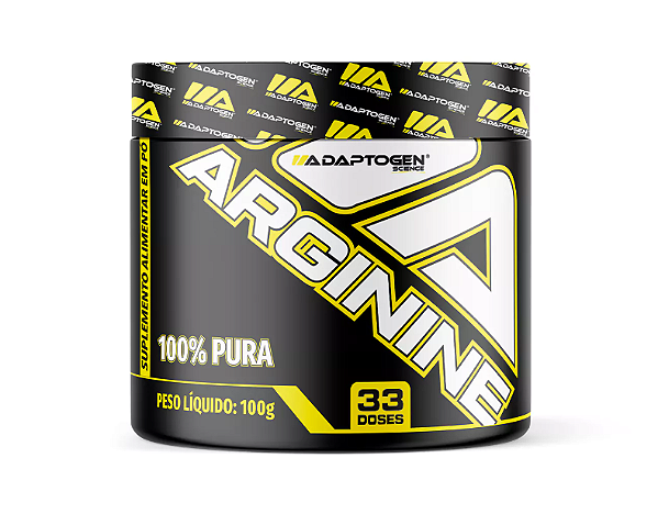 ARGININE 100% PURA ADAPTOGEN 100G