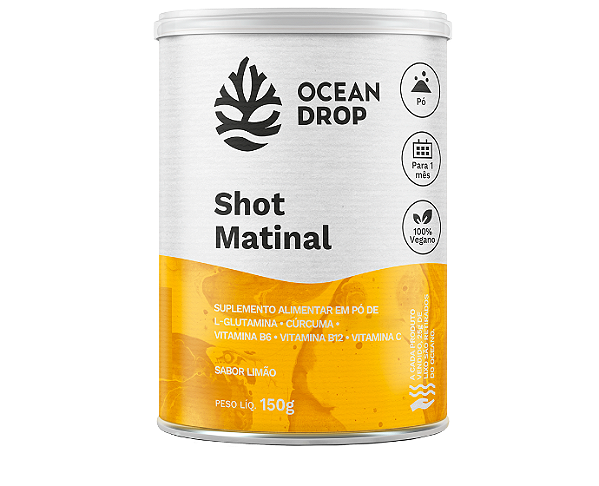 SHOT MATINAL OCEAN DROP 150G SABOR LIMAO
