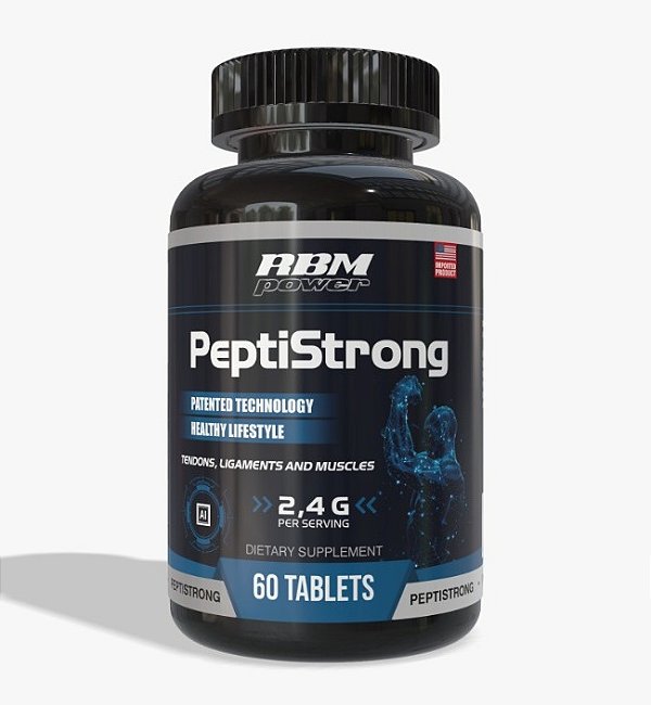 PeptiStrong RBM – 60 cápsulas | Efeito Anabólico Natural e Rápido