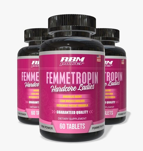 Femmetropin RBM 60 Cápsulas – Definição Muscular Feminina