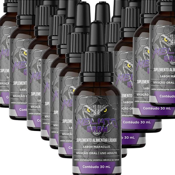 MELATOGROW – O SONO QUE MUDA SUA VIDA (12 UNDS) (COMPRE UM GANHE OUTRO)