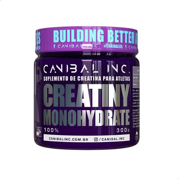 Creatina Canibal Inc 300g – Força, Energia e Performance Real
