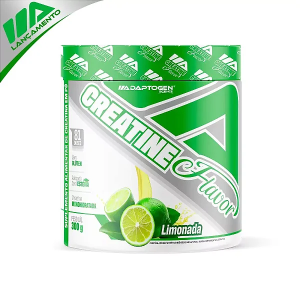 Creatina Flavor Adaptogen Limonada – 300g | 3g por dose