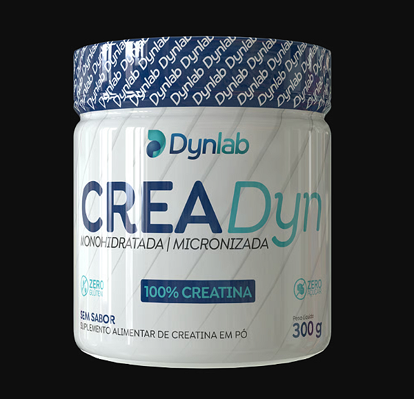 Creatina Monohidratada Micronizada Dynlab CREA DYN – 300g | Alta Pureza