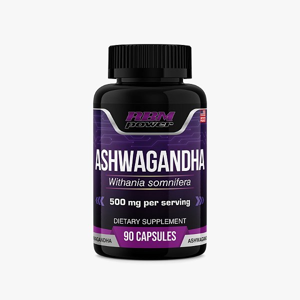 Ashwagandha RBM 500mg – 90 Cápsulas