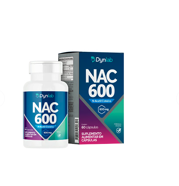 NAC SUPLEMENTO ALIMENTAR EM CÁPSULAS