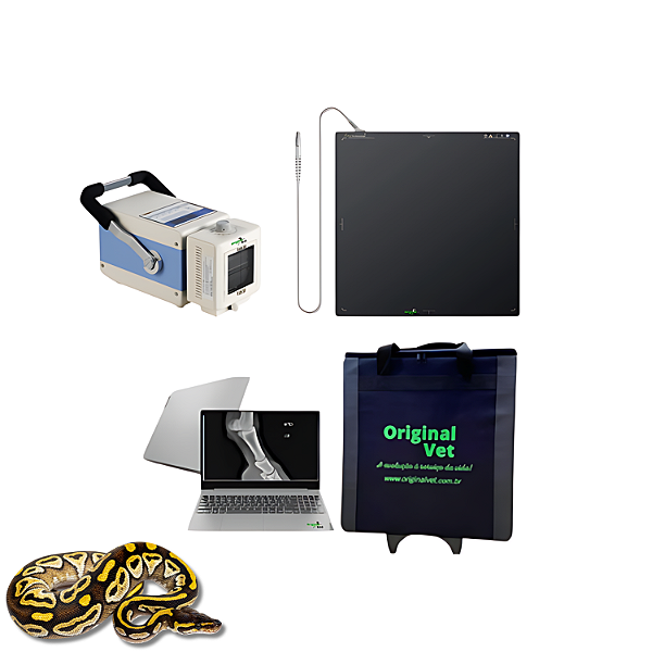 KIT COMPLETO -  Radiologia Digital Veterinário PXP 20HF Plus
