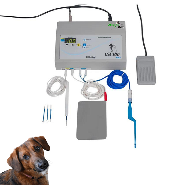 Bisturi Eletrônico Vet100 Plus - Veterinário